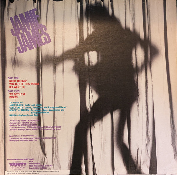 Jamie James (2) : The Big One (12", EP)