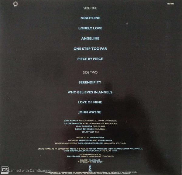 John Martyn : Piece By Piece (LP, Album)