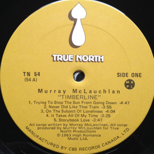 Murray McLauchlan : Timberline (LP, Album)