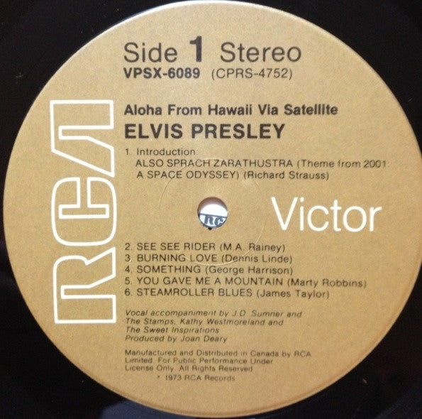 Elvis* : Aloha From Hawaii Via Satellite (2xLP, Album, Gat)