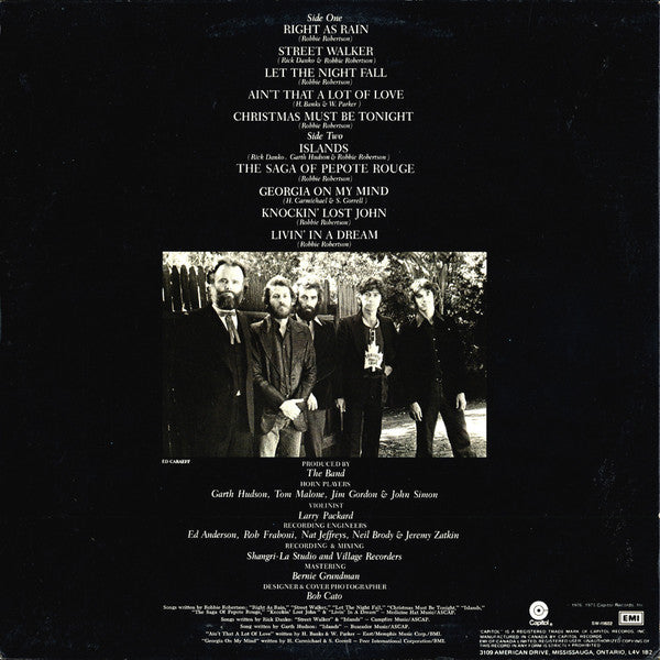 The Band : Islands (LP, Album)