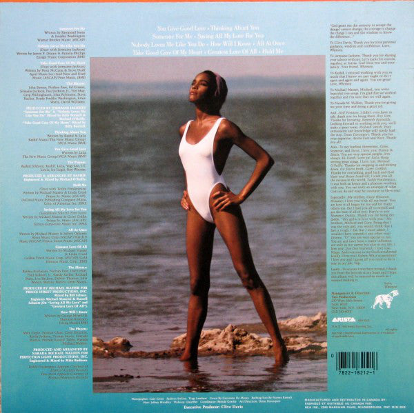 Whitney Houston : Whitney Houston (LP, Album)