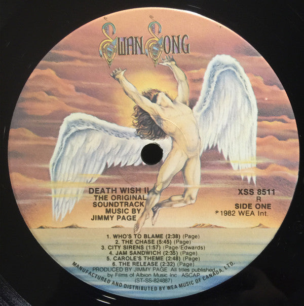 Jimmy Page : Death Wish II (The Original Soundtrack) (LP, Album)
