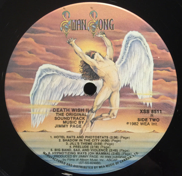 Jimmy Page : Death Wish II (The Original Soundtrack) (LP, Album)