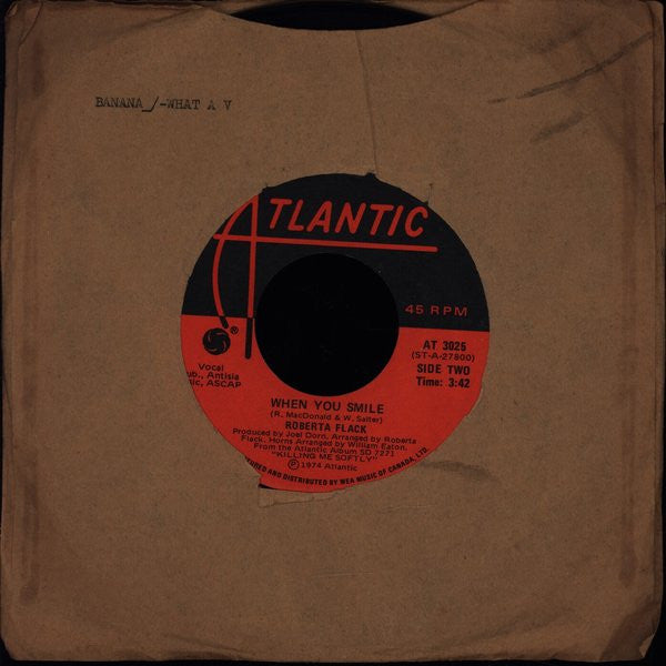 Roberta Flack : Feel Like Makin' Love (7", Single)