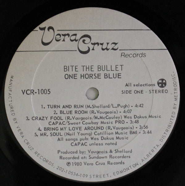 One Horse Blue : Bite The Bullet (LP, Album)