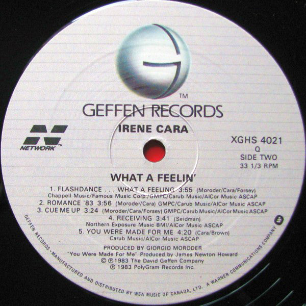 Irene Cara : What A Feelin' (LP, Album)