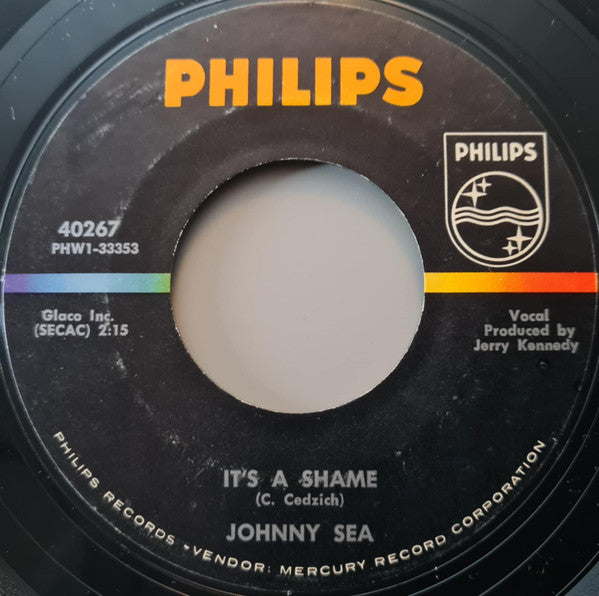 Johnny Sea : My Old Faded Rose / It's A Shame (7", Single)