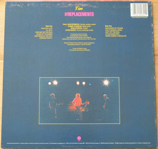 The Replacements : Tim (LP, Album)