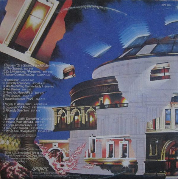 The Moody Blues : Caught Live +5 (2xLP, Album)