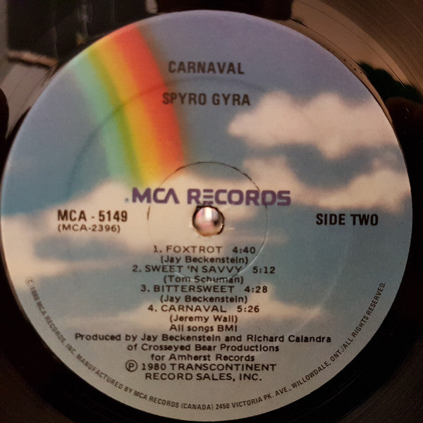 Spyro Gyra : Carnaval (LP, Album)