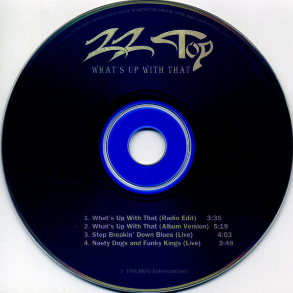 ZZ Top : What's Up With That (CD, Single, Dig)