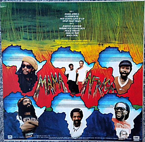 Peter Tosh : Mama Africa (LP, Album)