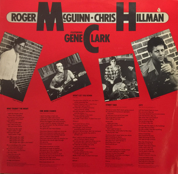 Roger McGuinn - Chris Hillman Featuring Gene Clark : City (LP, Album)