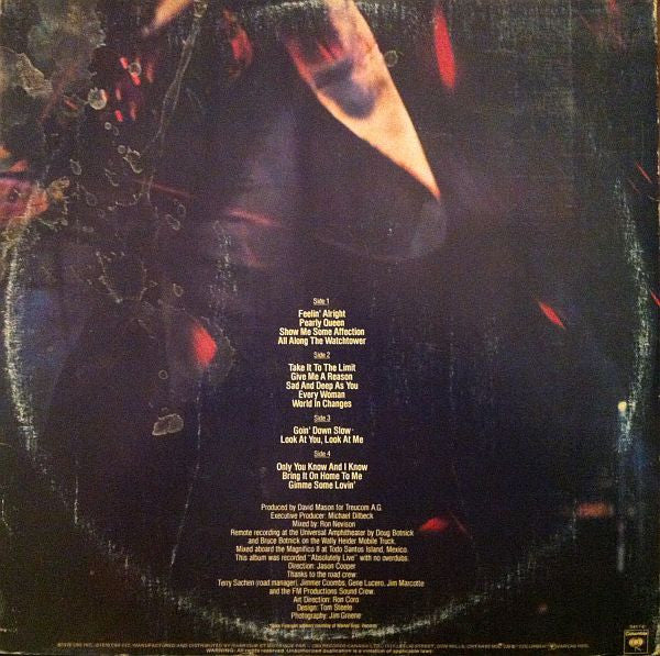 Dave Mason : Certified Live (2xLP, Album)