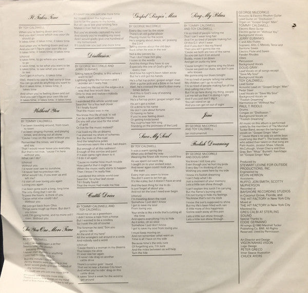 The Marshall Tucker Band : Tenth (LP, Album)