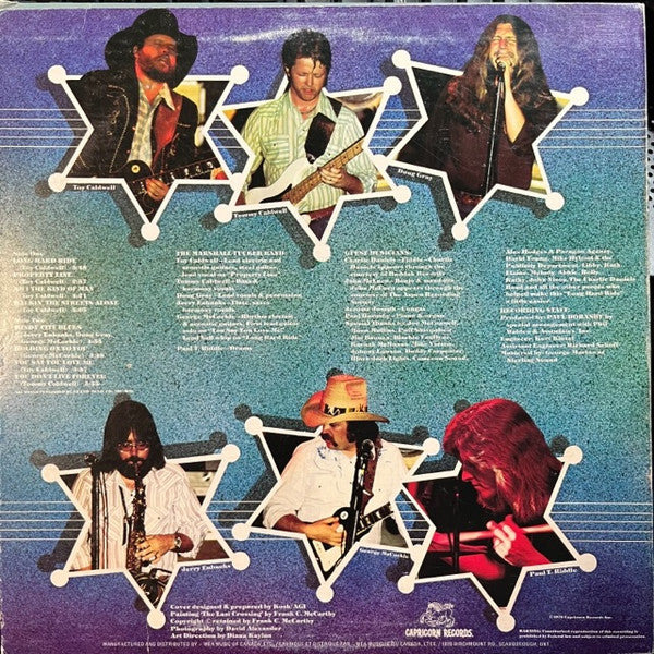 The Marshall Tucker Band : Long Hard Ride (LP, Album)