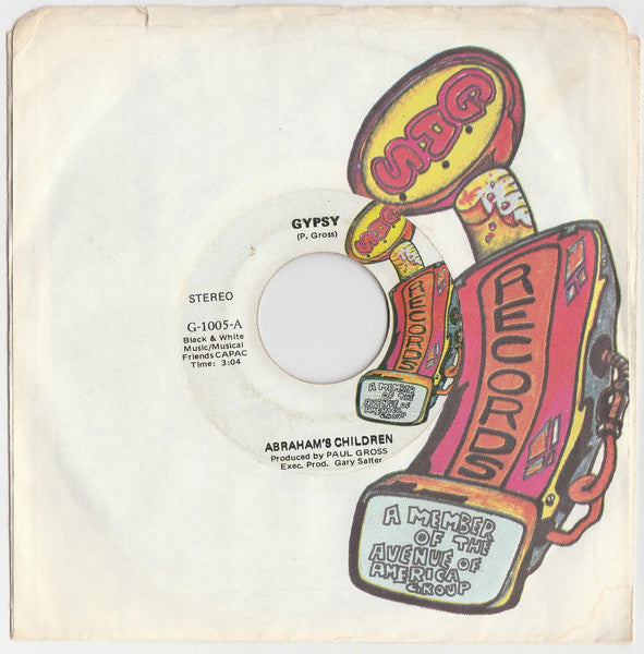 Abraham's Children : Gypsy (7", Single)