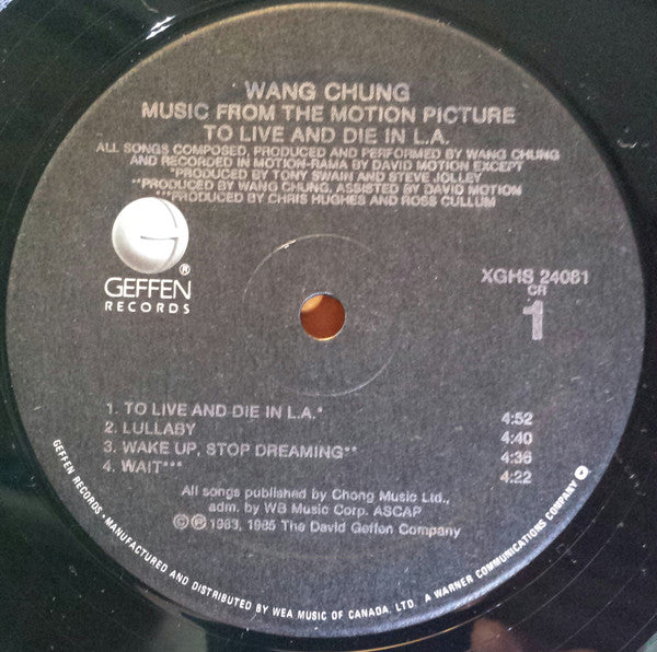 Wang Chung : To Live And Die In L.A. (LP, Album)