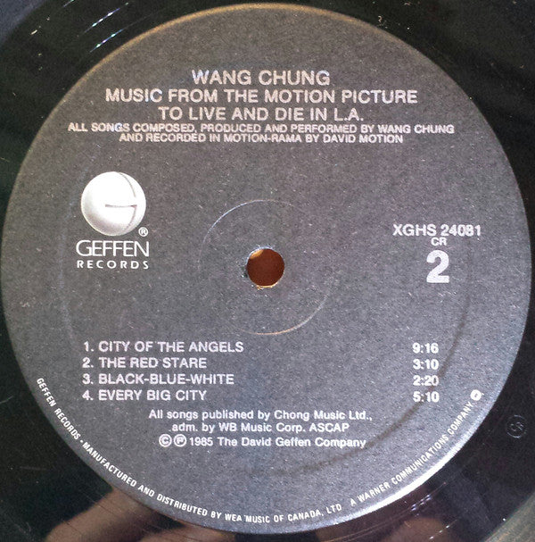 Wang Chung : To Live And Die In L.A. (LP, Album)