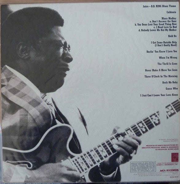 B.B. King : B.B. King "Now Appearing" At Ole Miss (2xLP, Album, Gat)