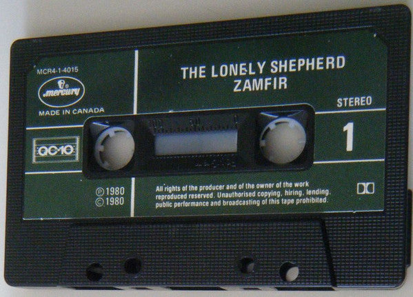 Gheorghe Zamfir : The Lonely Shepherd (Cass)