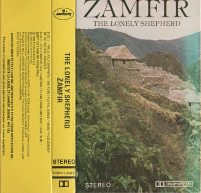 Gheorghe Zamfir : The Lonely Shepherd (Cass)