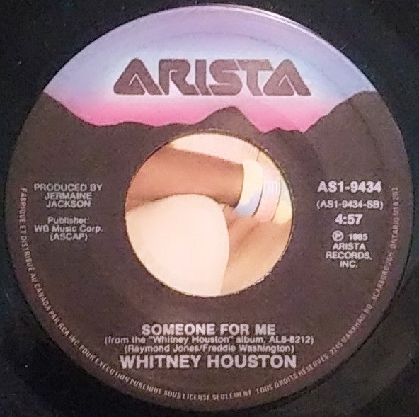 Whitney Houston : How Will I Know (7", Single)