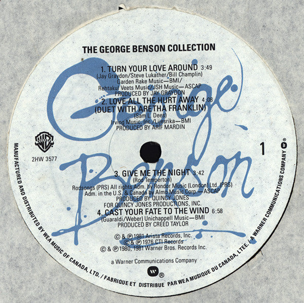 George Benson : The George Benson Collection (2xLP, Comp)