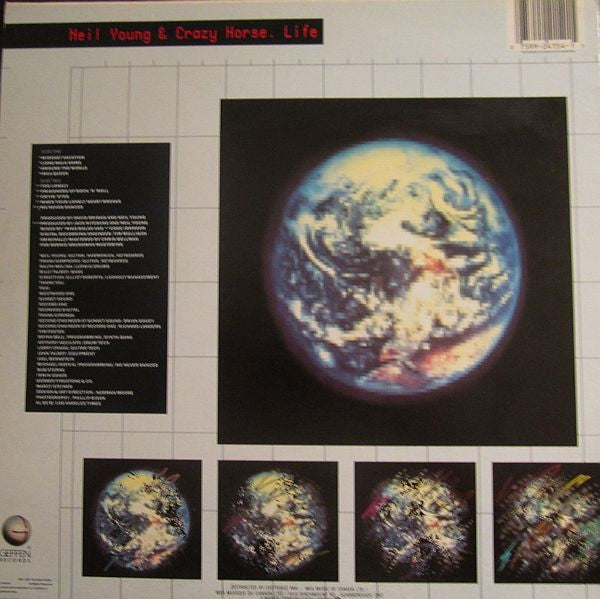 Neil Young & Crazy Horse : Life (LP, Album)