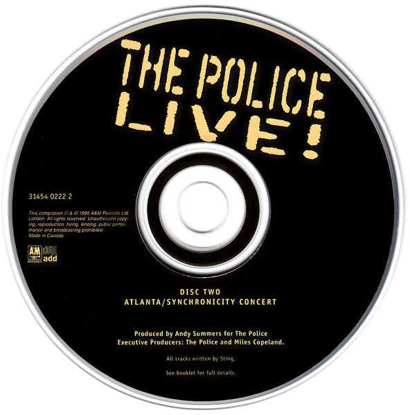 The Police : Live! (2xCD, Album)