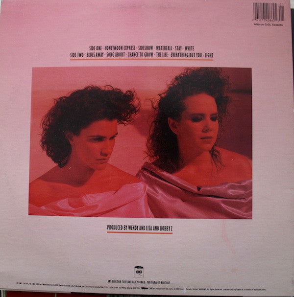 Wendy & Lisa : Wendy And Lisa (LP, Album)