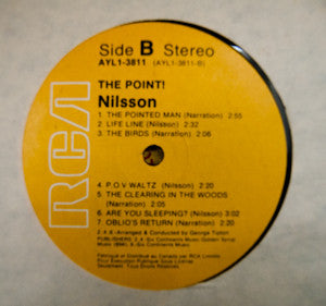 Harry Nilsson : The Point! (LP, Album, RE)