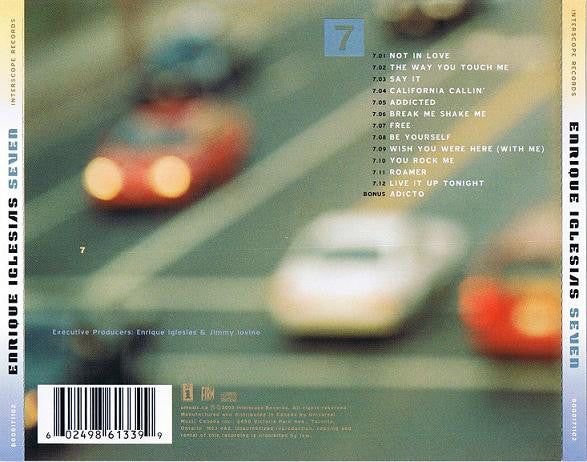 Enrique Iglesias : 7 (CD, Album)
