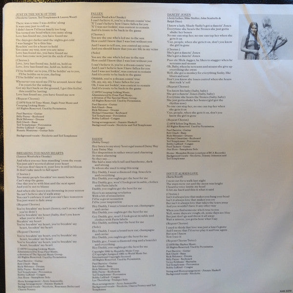 Nicolette Larson : In The Nick Of Time (LP, Album)