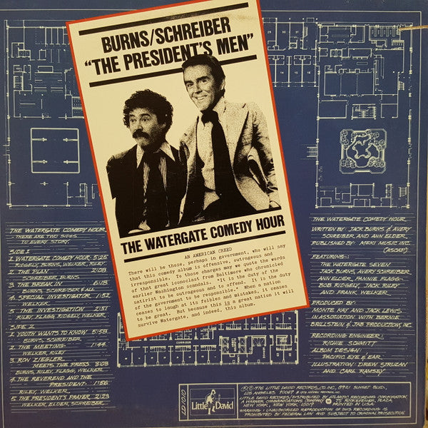 Various : The Watergate Comedy Hour (LP, Album, RE)