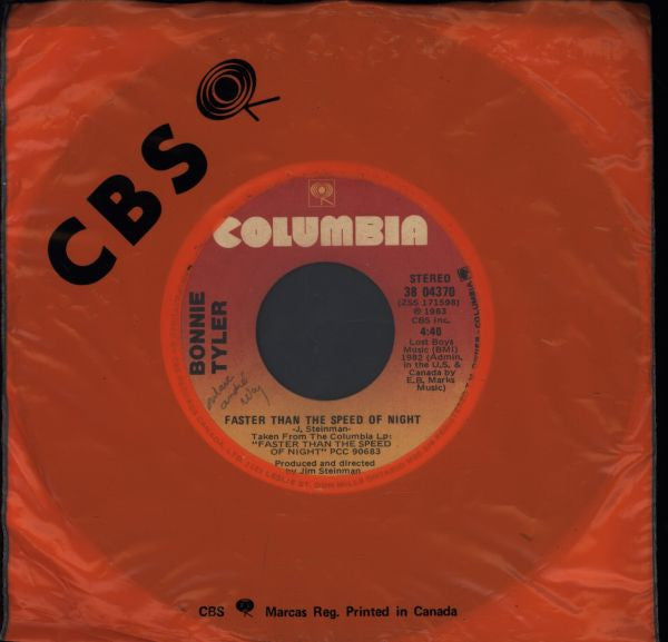 Bonnie Tyler : Holding Out For A Hero (7", Single)