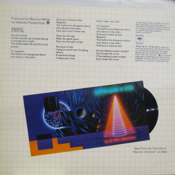 Earth, Wind & Fire : Magnetic / Speed Of Love (7")