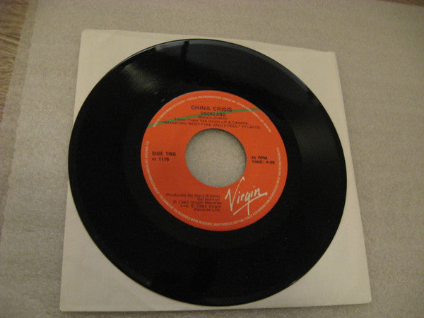 China Crisis : Working With Fire And Steel (7")