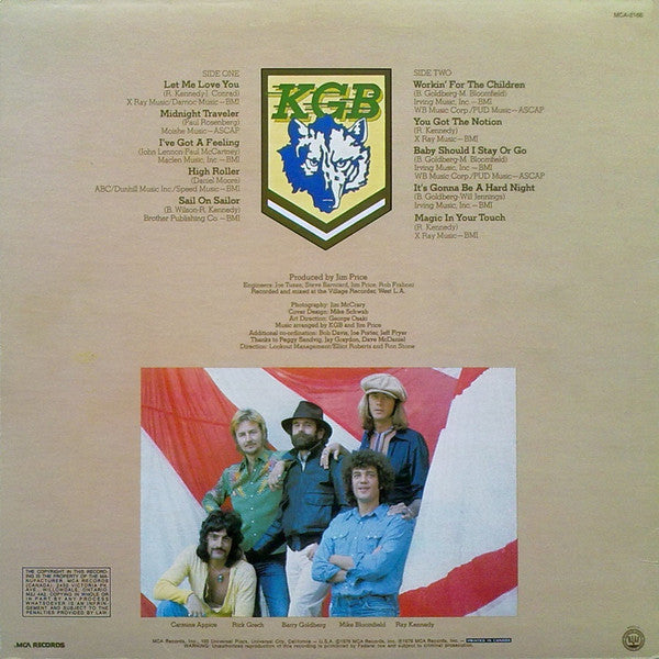 KGB (7) : KGB (LP, Album, Pin)