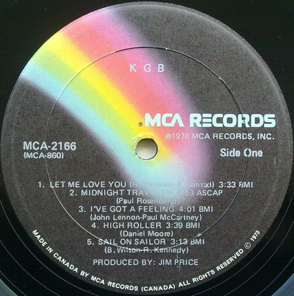 KGB (7) : KGB (LP, Album, Pin)