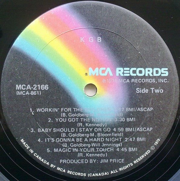 KGB (7) : KGB (LP, Album, Pin)