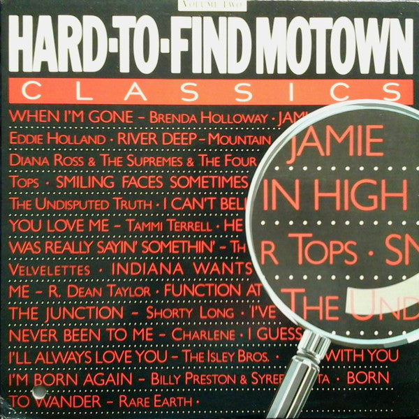 Various : Hard-To-Find Motown Classics Volume Two (LP, Comp)