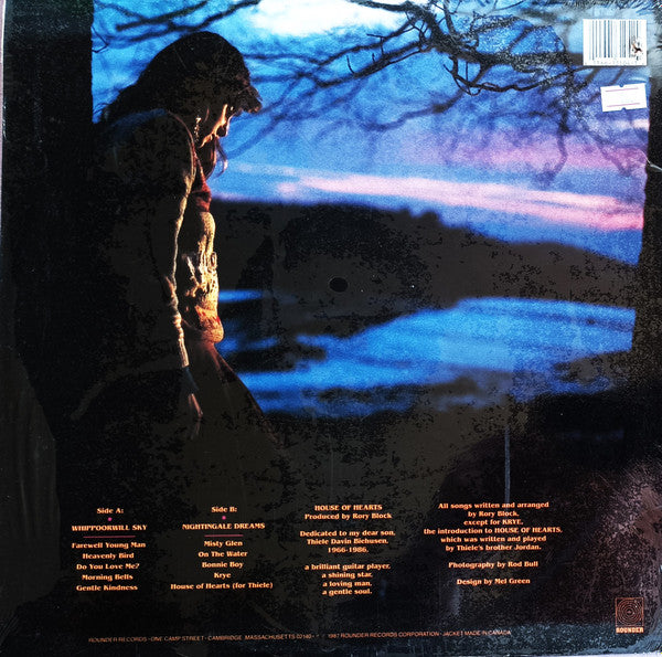 Rory Block : House Of Hearts (LP, Album)