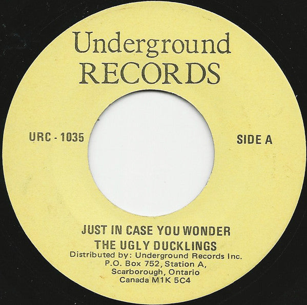 The Ugly Ducklings / The Nashville Teens : Just In Case You Wonder / Tobacco Road (7")