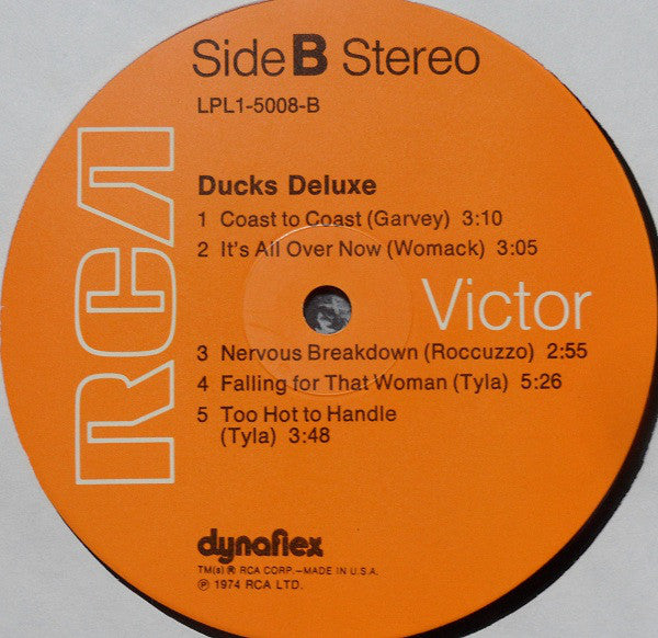 Ducks Deluxe : Ducks Deluxe (LP, Album)
