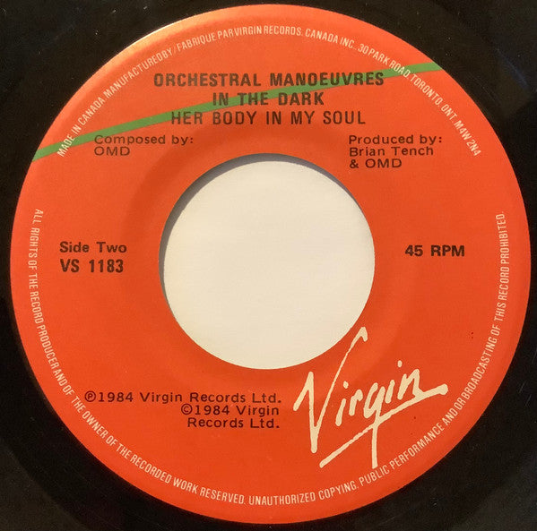 Orchestral Manoeuvres In The Dark : Locomotion (7", Single)