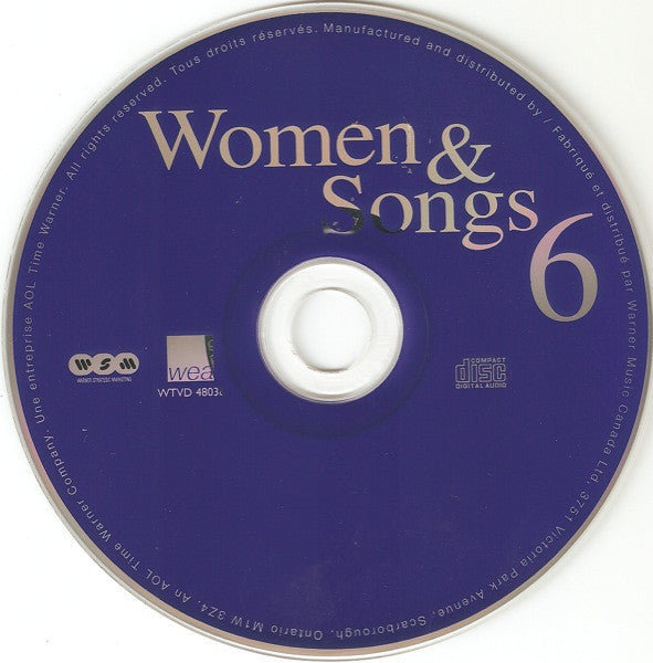 Various : Women & Songs 6 (CD, Comp)