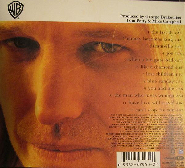 Tom Petty And The Heartbreakers : The Last DJ (CD, Album, Enh)