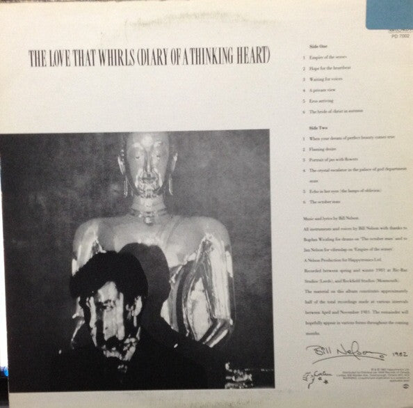 Bill Nelson : The Love That Whirls (Diary Of A Thinking Heart) (2xLP, Album)